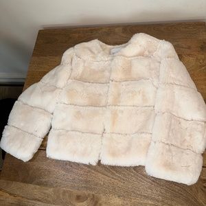 Fur Beige Jacket Fashion Nova